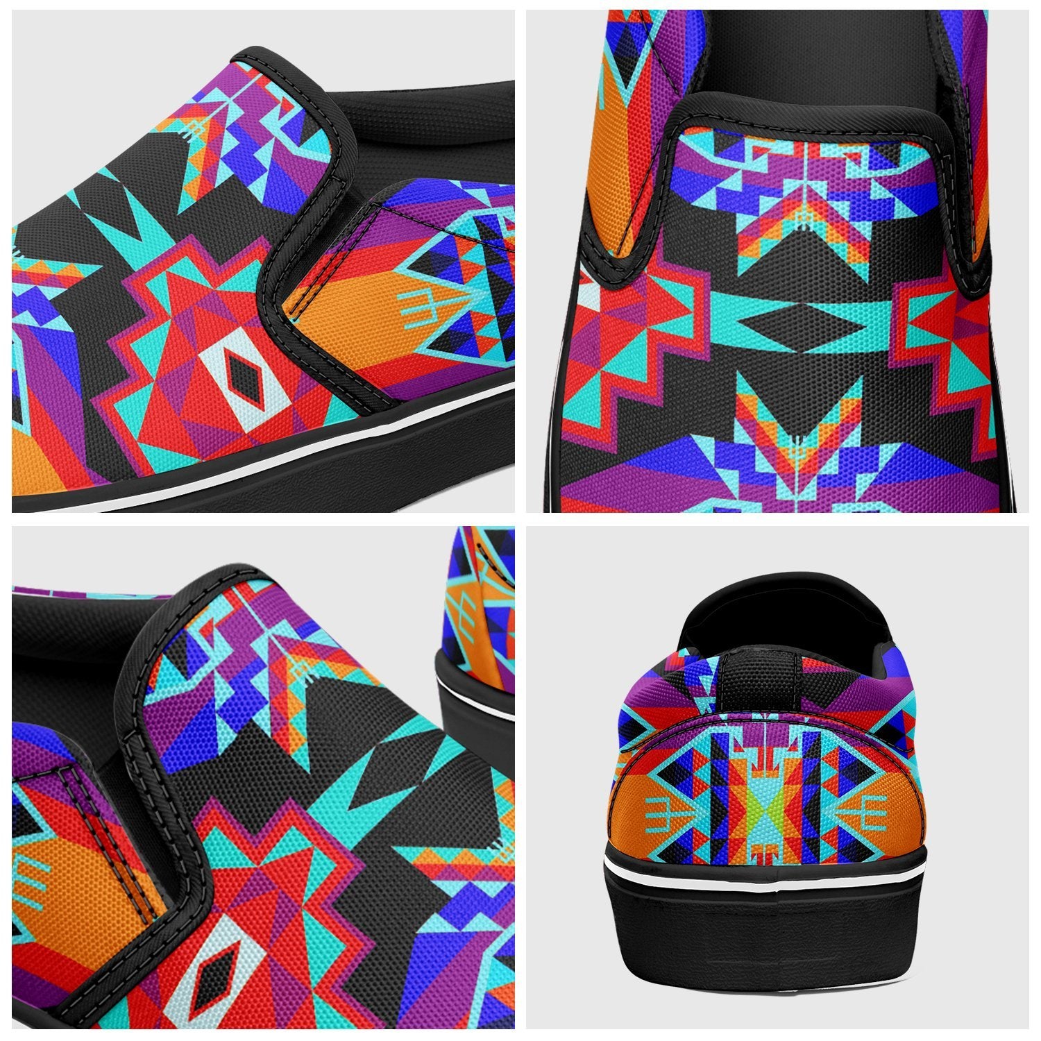 Fancy Bustle Otoyimm Kid's Canvas Slip On Shoes otoyimm Herman