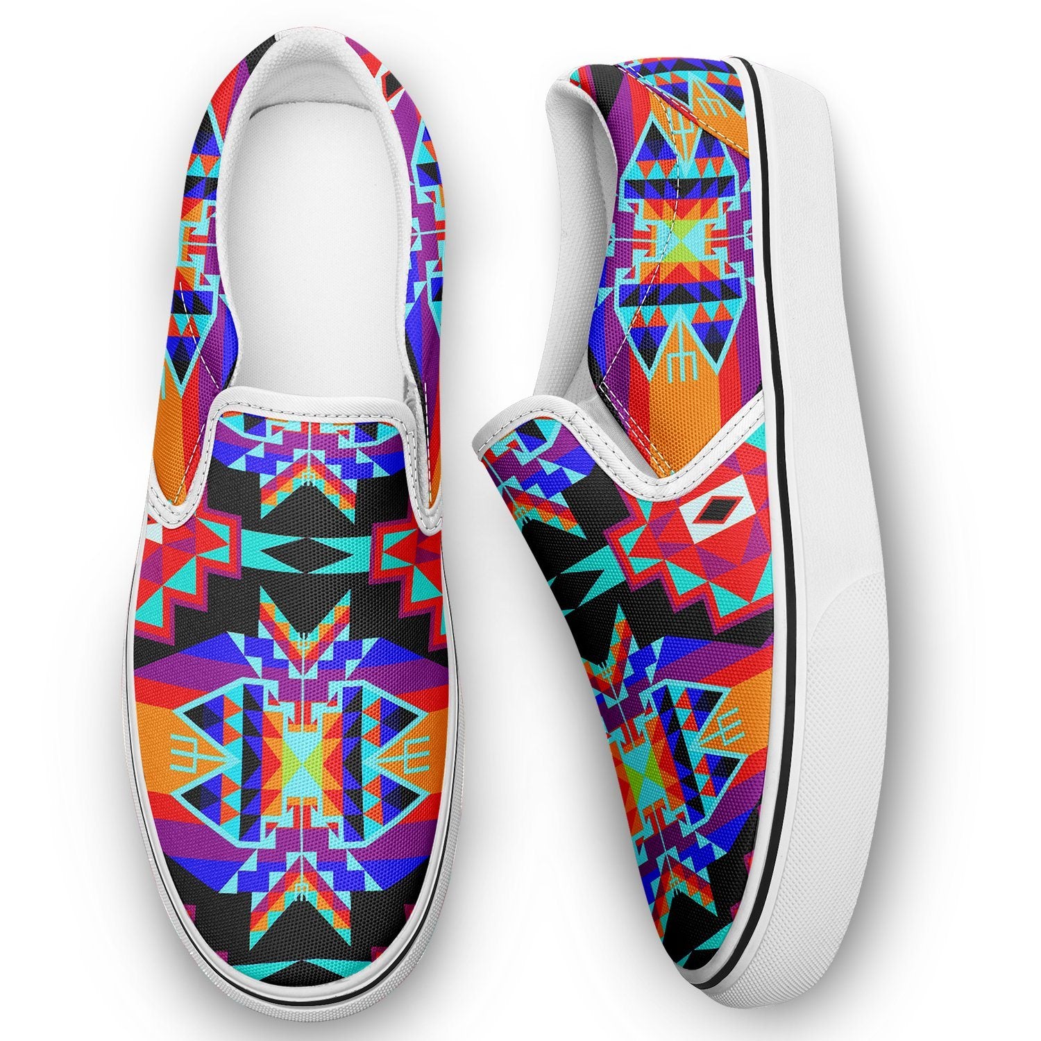 Fancy Bustle Otoyimm Kid's Canvas Slip On Shoes otoyimm Herman