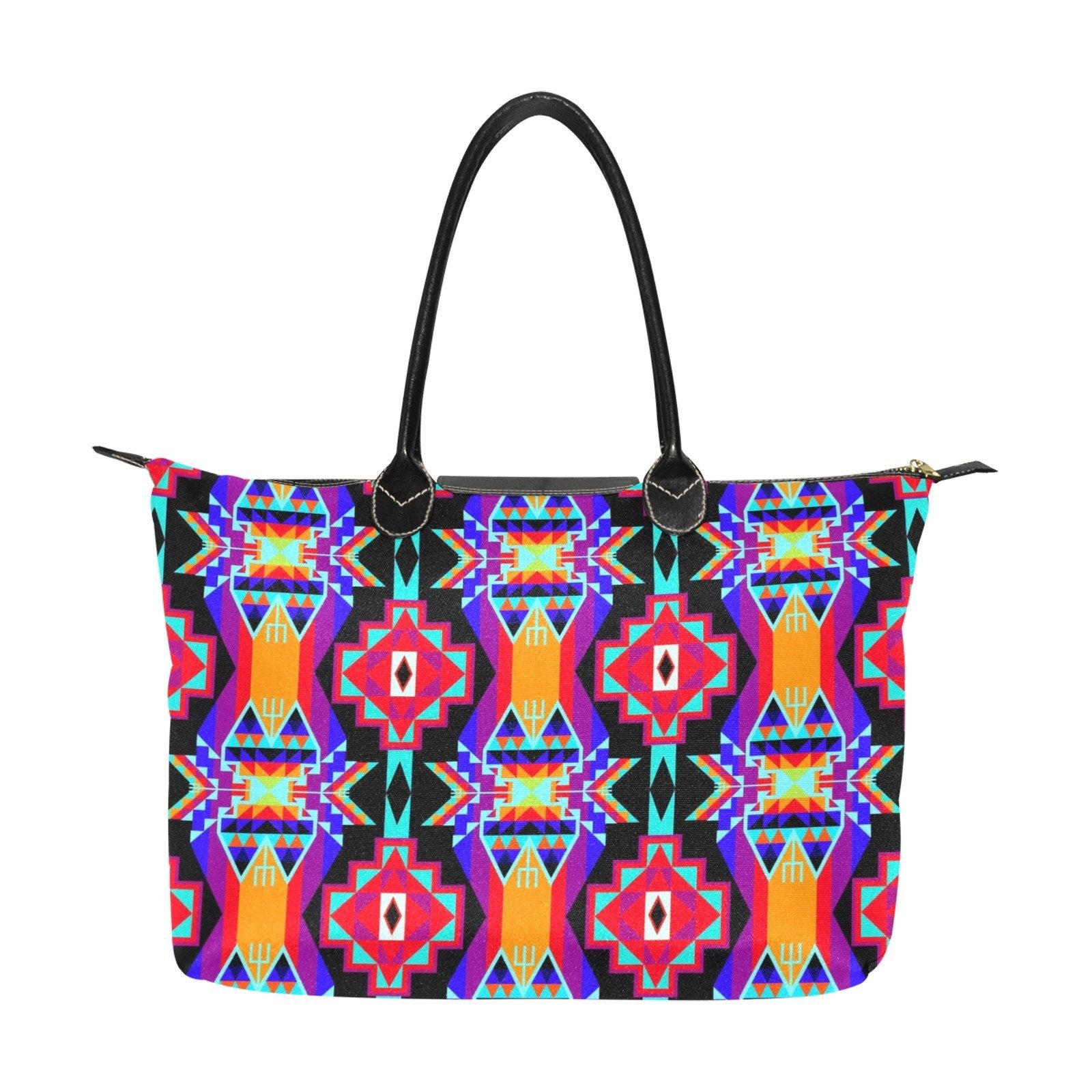 Fancy Bustle Single-Shoulder Lady Handbag (Model 1714) bag e-joyer