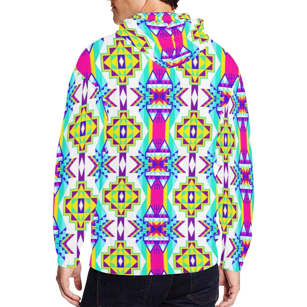 Fancy Champion All Over Print Full Zip Hoodie for Men (Model H14) All Over Print Full Zip Hoodie for Men (H14) e-joyer