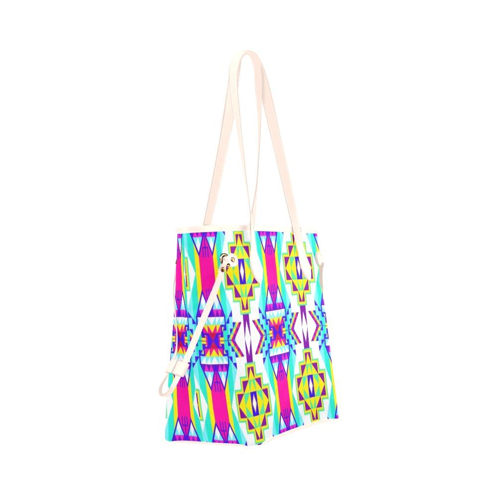 Fancy Champion Clover Canvas Tote Bag (Model 1661) Clover Canvas Tote Bag (1661) e-joyer