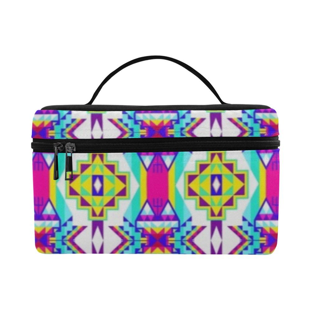 Fancy Champion Cosmetic Bag/Large (Model 1658) Cosmetic Bag e-joyer