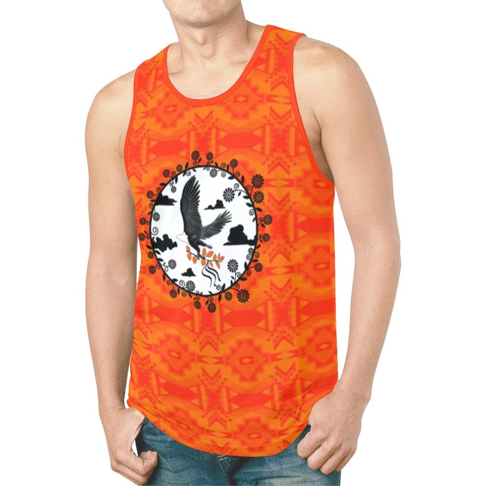 Fancy Orange Carrying Their Prayers New All Over Print Tank Top for Men (Model T46) New All Over Print Tank Top for Men (T46) e-joyer