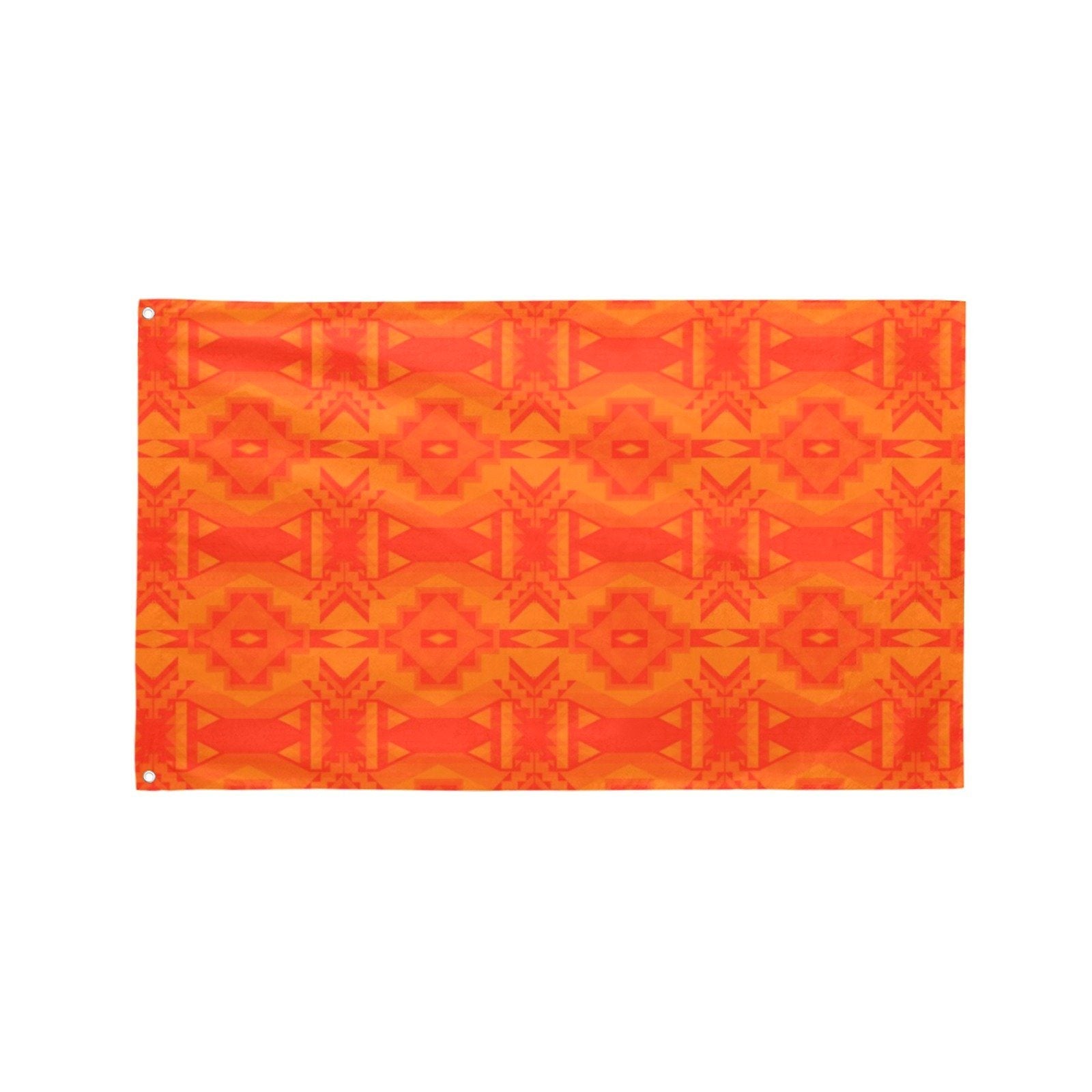 Fancy Orange Garden Flag 59"x35" Garden Flag 59"x35" e-joyer