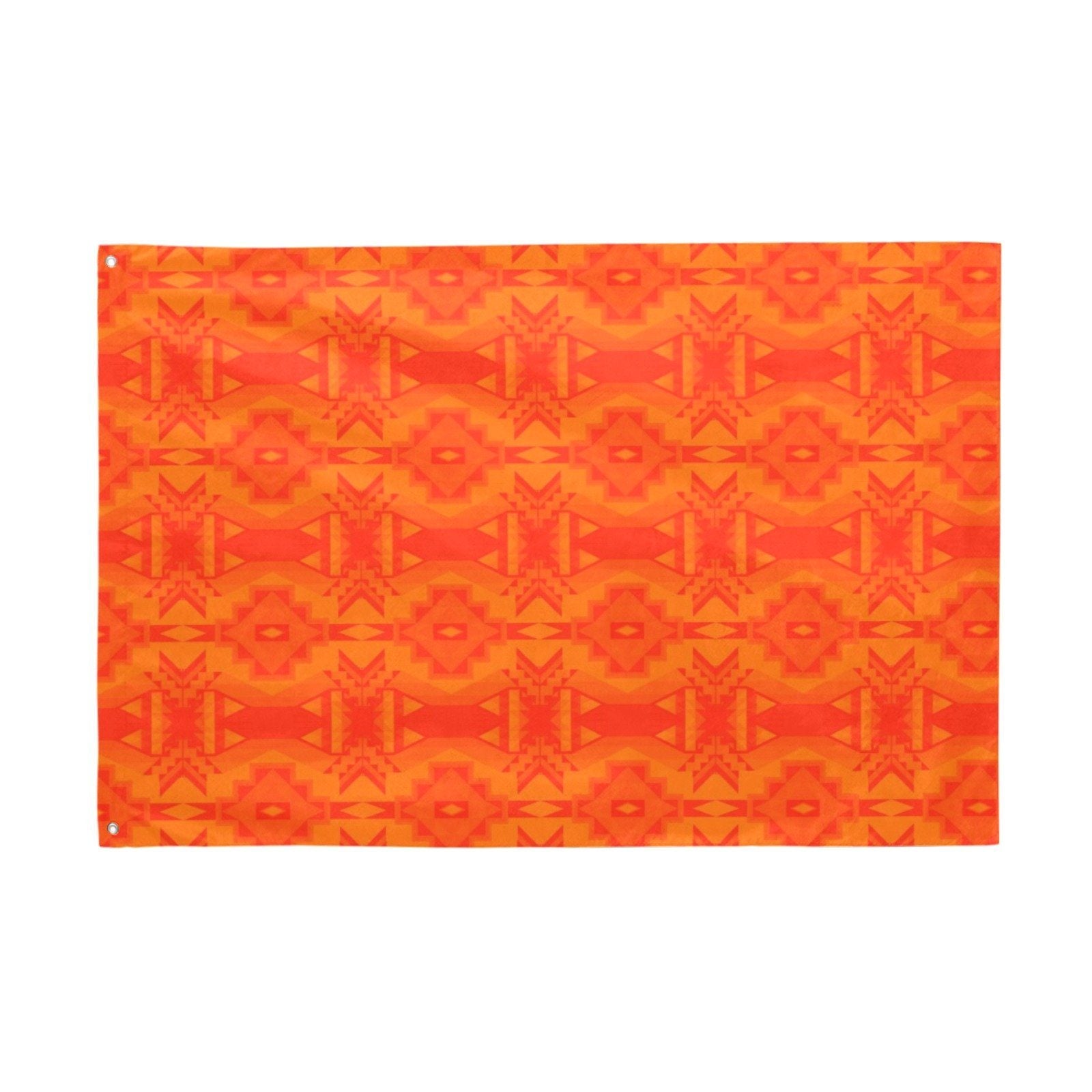 Fancy Orange Garden Flag 70"x47" Garden Flag 70"x47" e-joyer