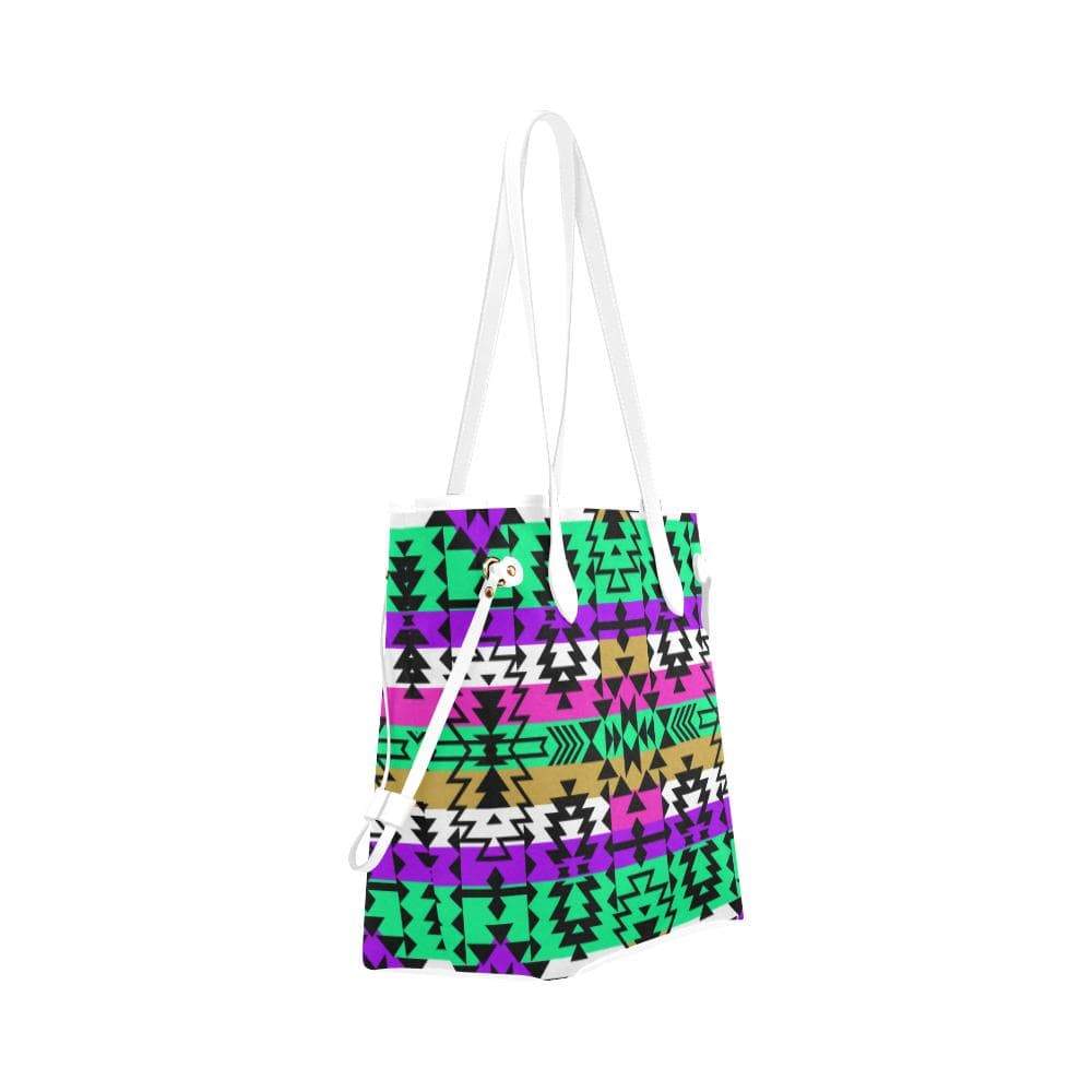 Final Grand Entry Clover Canvas Tote Bag (Model 1661) Clover Canvas Tote Bag (1661) e-joyer