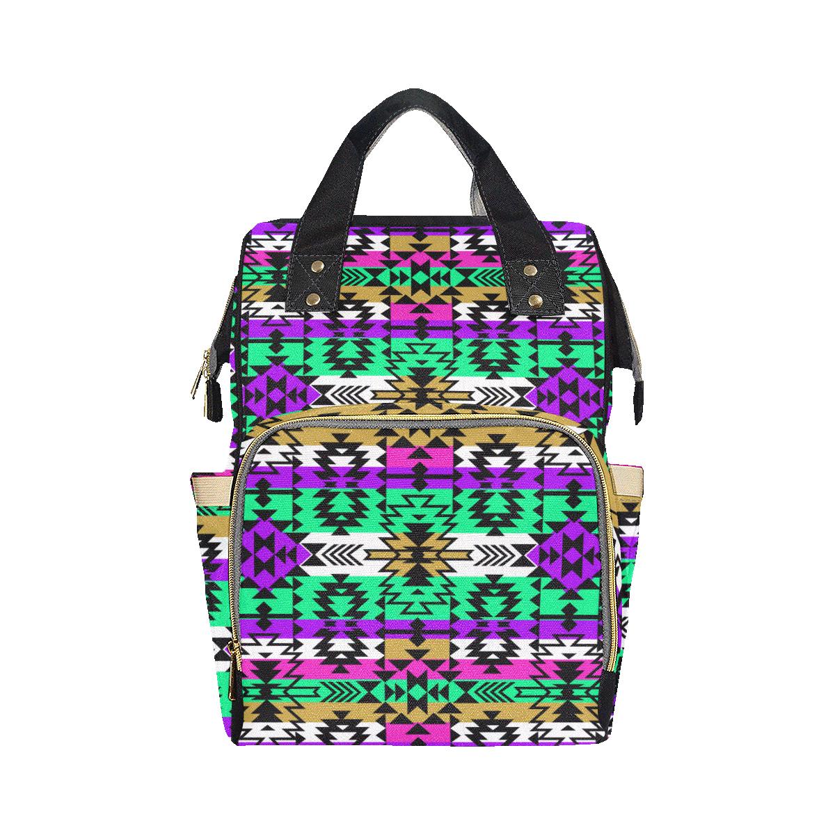 Final Grand Entry Multi-Function Diaper Backpack (Model 1688) Diaper Backpack (1688) e-joyer