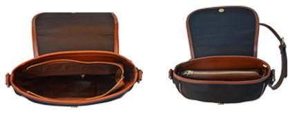 fire and Sky gradient II Saddle Bag/Large (Model 1649) Saddle Bag/Large e-joyer