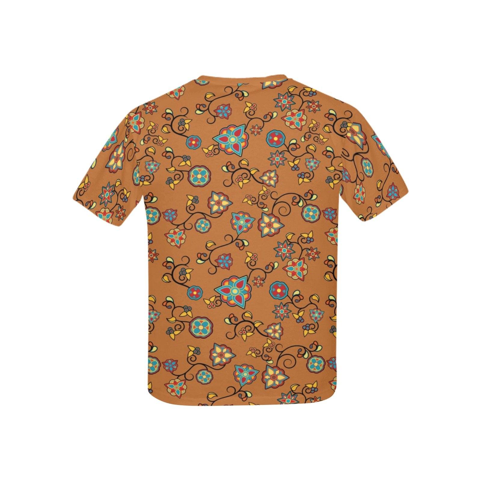 Fire Bloom Light Kids' All Over Print T-shirt (USA Size) (Model T40) All Over Print T-shirt for Kid (T40) e-joyer