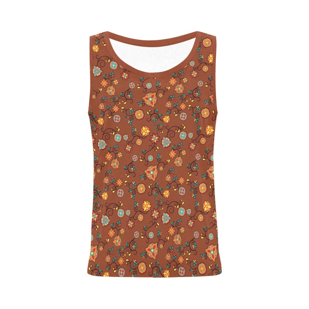 Fire Bloom Shade All Over Print Tank Top for Women (Model T43) All Over Print Tank Top for Women (T43) e-joyer