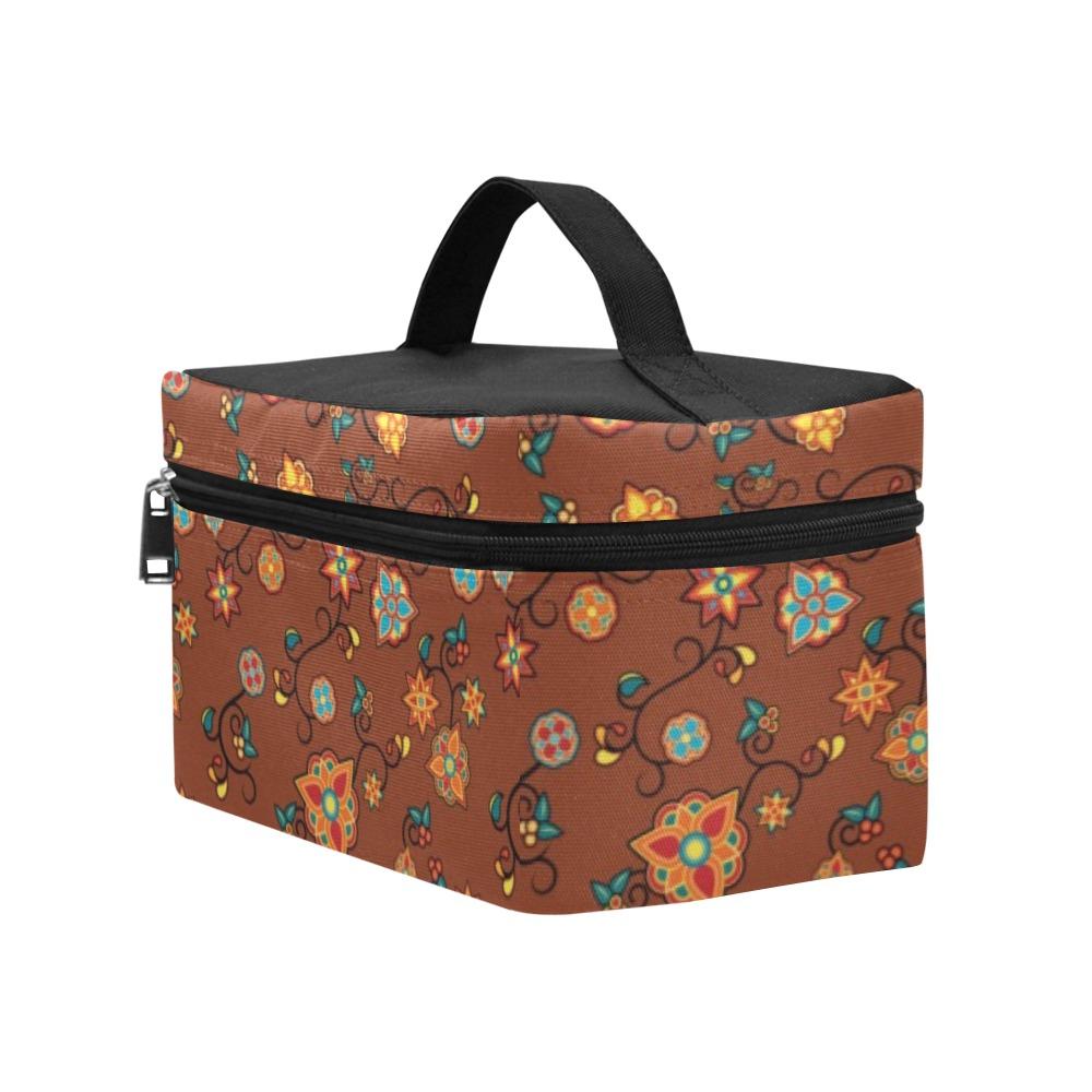 Fire Bloom Shade Cosmetic Bag/Large (Model 1658) bag e-joyer