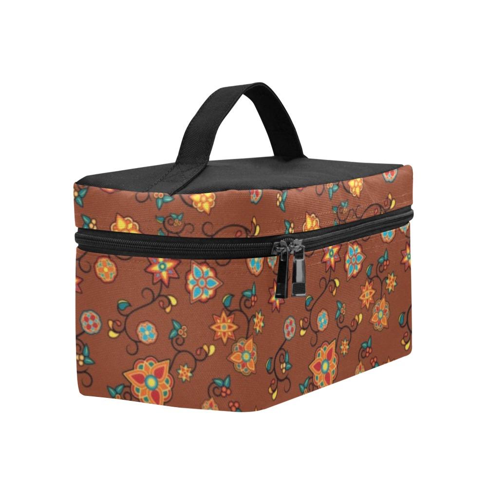 Fire Bloom Shade Cosmetic Bag/Large (Model 1658) bag e-joyer