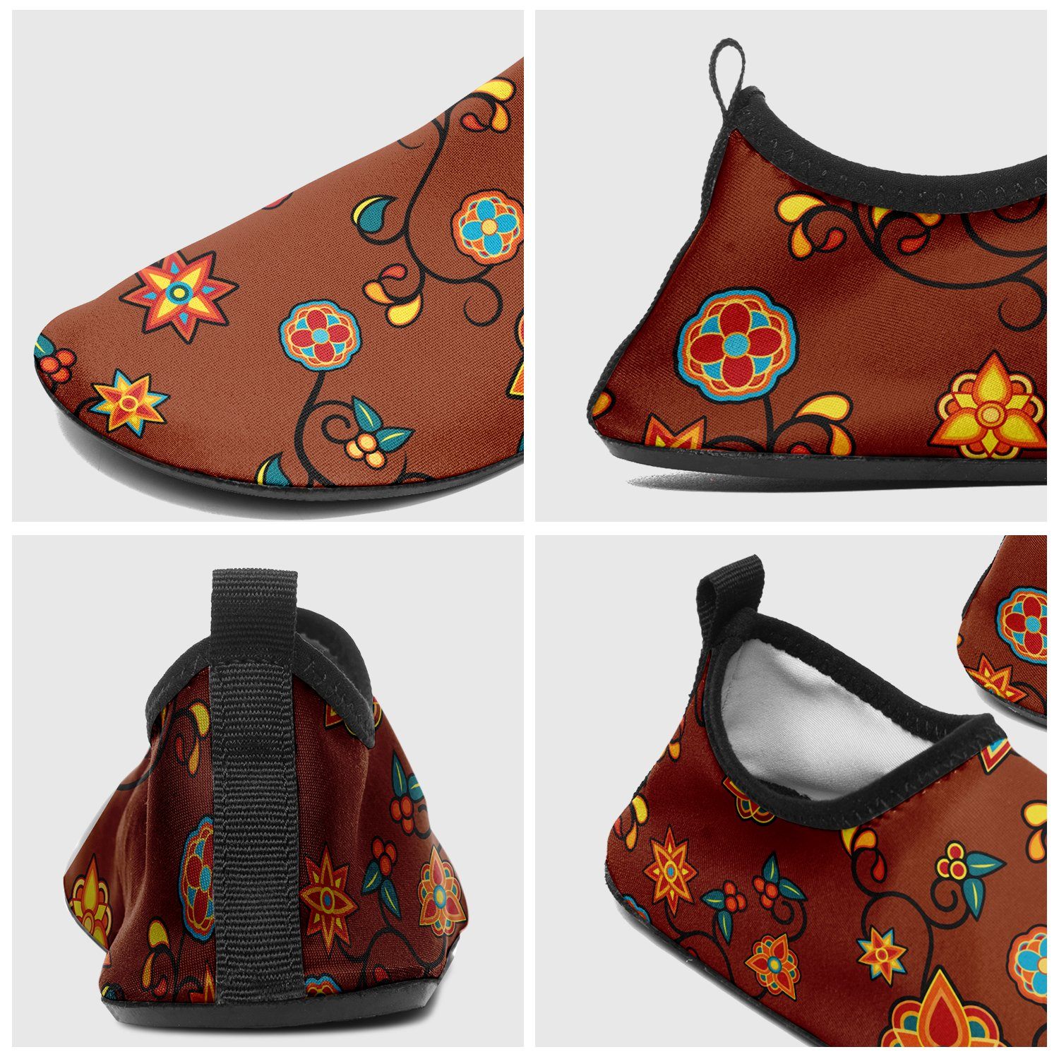 Fire Bloom Shade Kid's Slip On Shoes Herman
