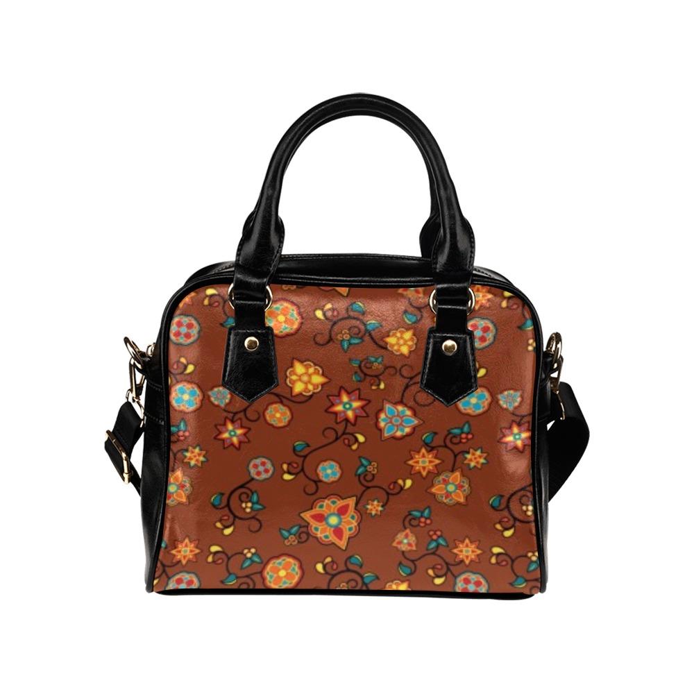 Fire Bloom Shade Shoulder Handbag (Model 1634) Shoulder Handbags (1634) e-joyer