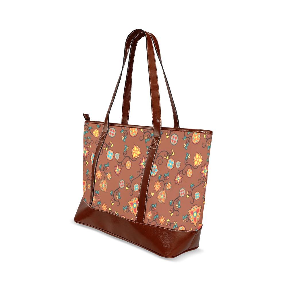 Fire Bloom Shade Tote Handbag (Model 1642) Tote Handbags (1642) e-joyer