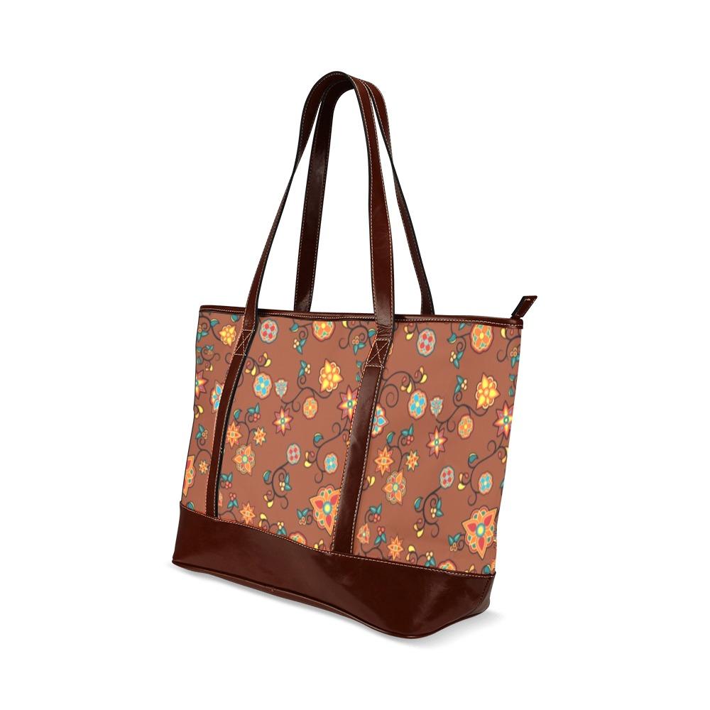 Fire Bloom Shade Tote Handbag (Model 1642) Tote Handbags (1642) e-joyer