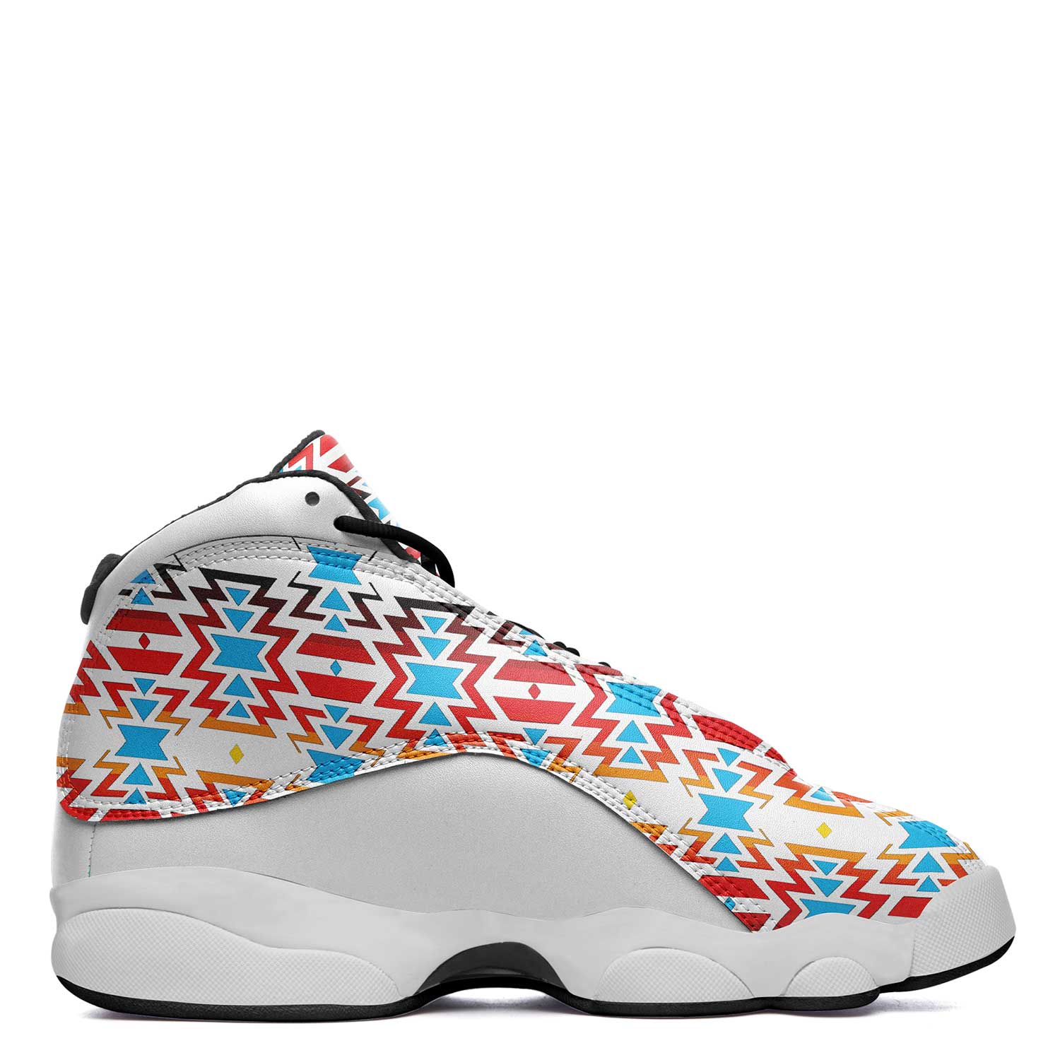 Fire Colors and Sky Athletic Shoes Herman