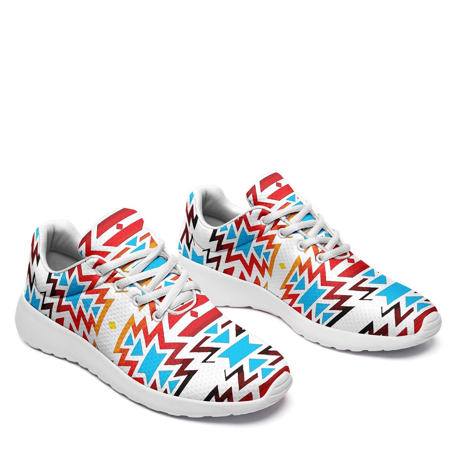 Fire Colors and Sky Ikkaayi Sport Sneakers 49 Dzine