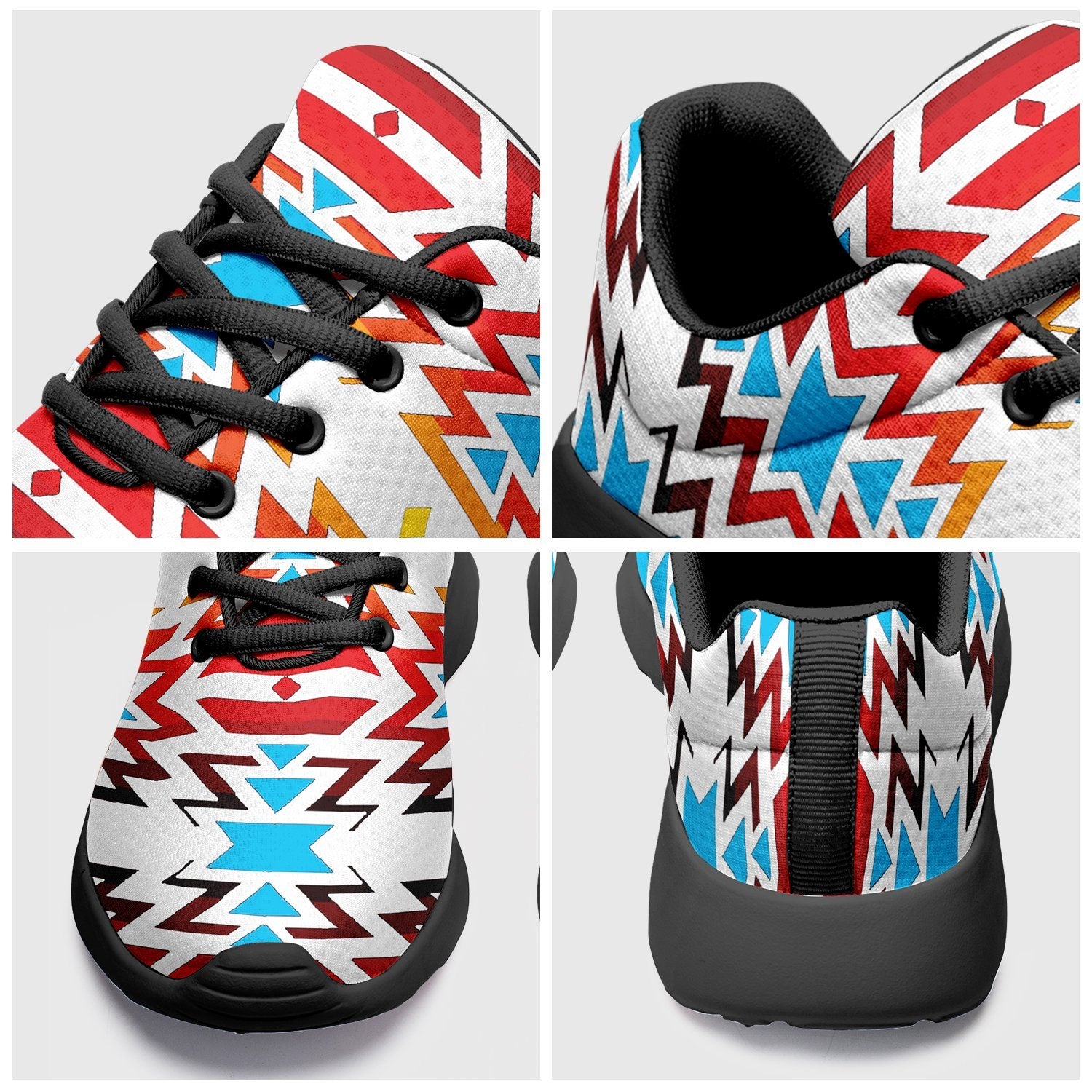 Fire Colors and Sky Ikkaayi Sport Sneakers 49 Dzine