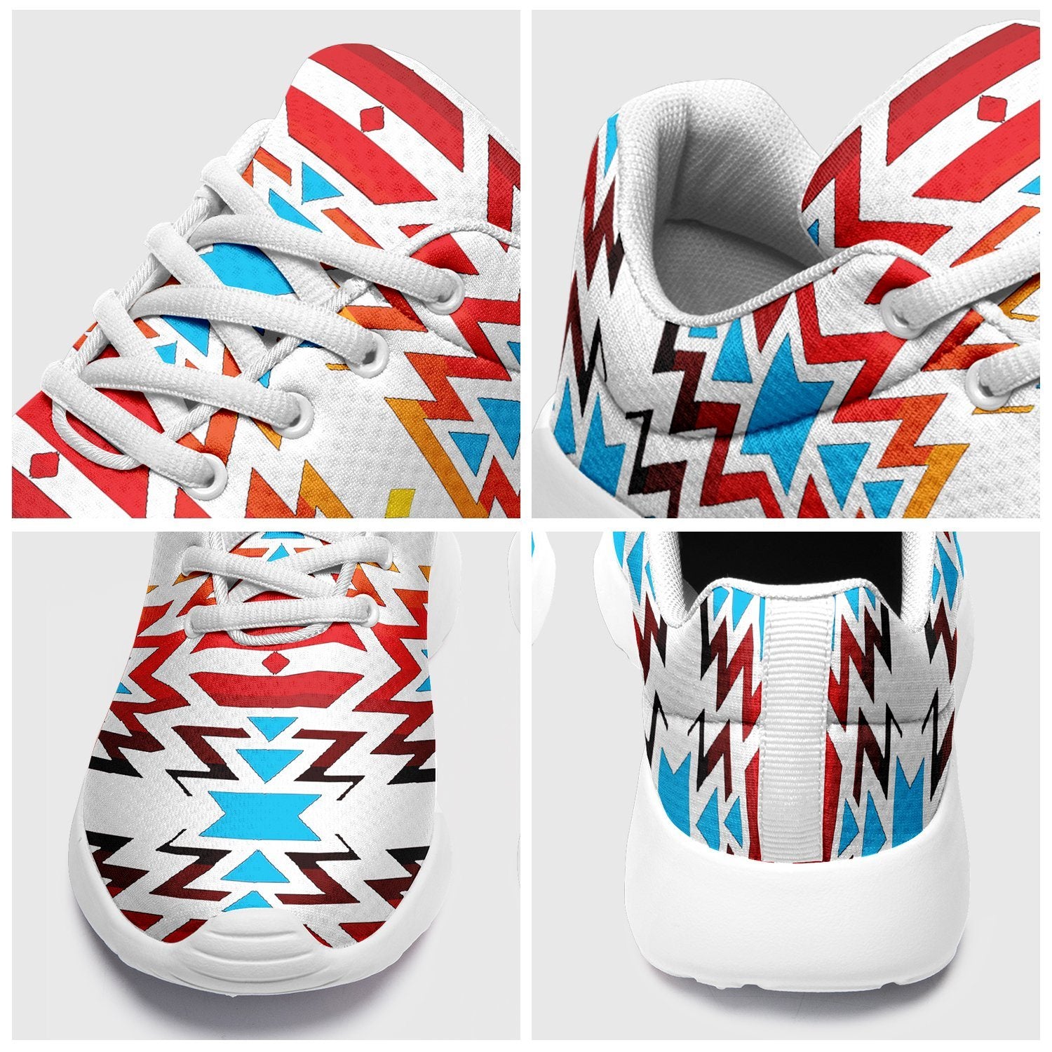 Fire Colors and Sky Ikkaayi Sport Sneakers 49 Dzine