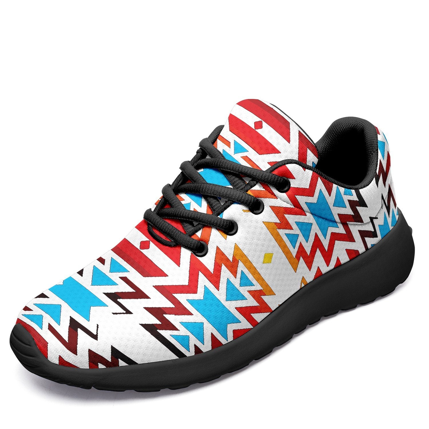 Fire Colors and Sky Ikkaayi Sport Sneakers 49 Dzine US Women 4.5 / US Youth 3.5 / EUR 35 Black Sole