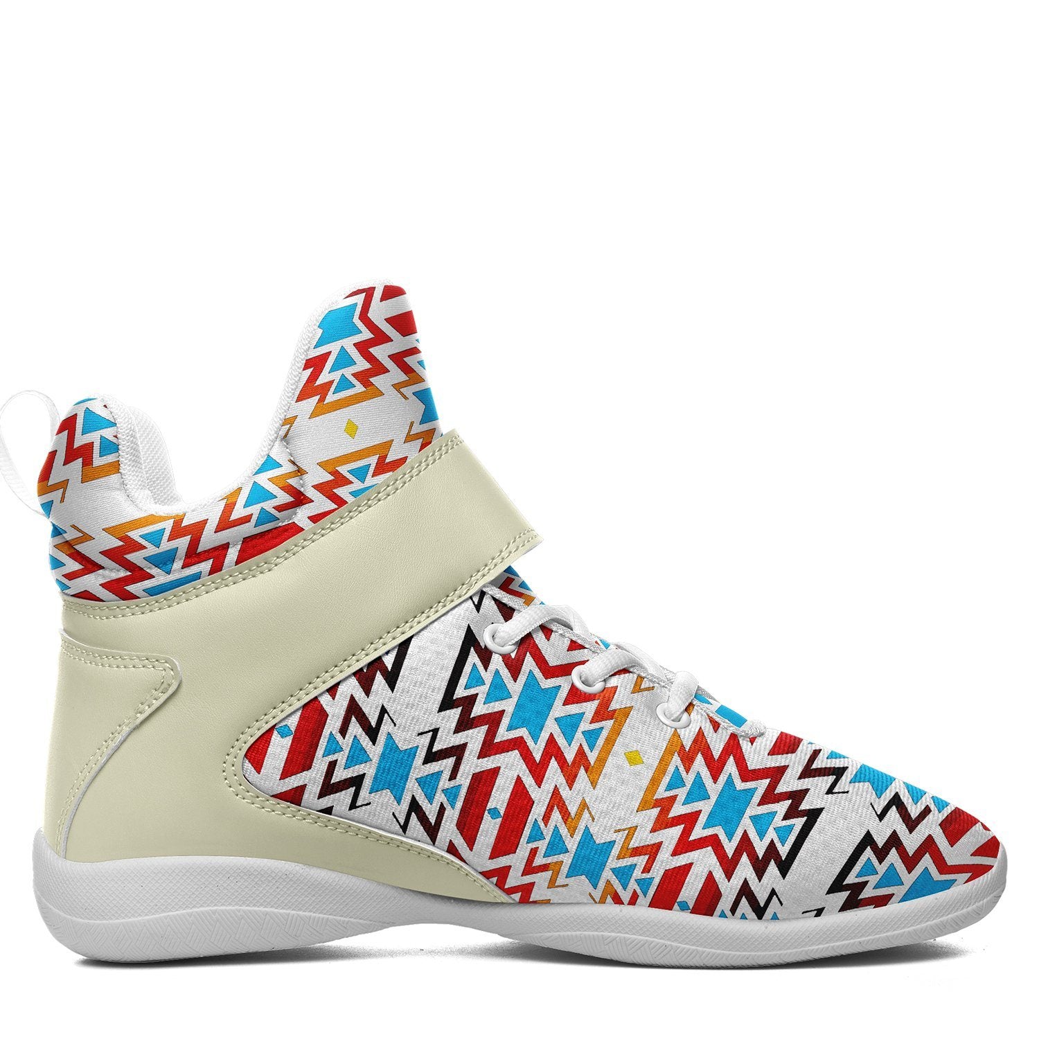 Fire Colors and Sky Ipottaa Basketball / Sport High Top Shoes 49 Dzine