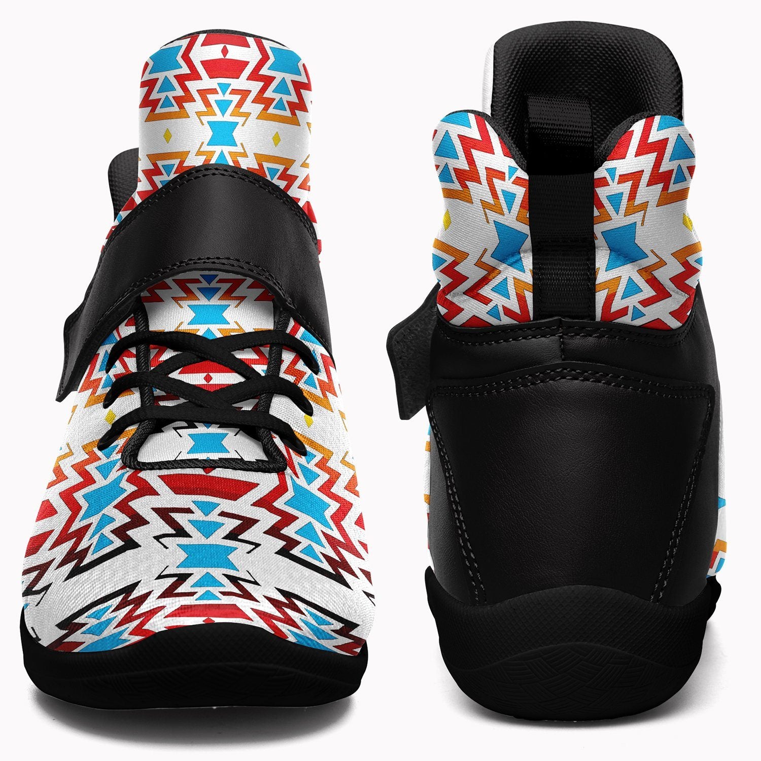 Fire Colors and Sky Ipottaa Basketball / Sport High Top Shoes 49 Dzine