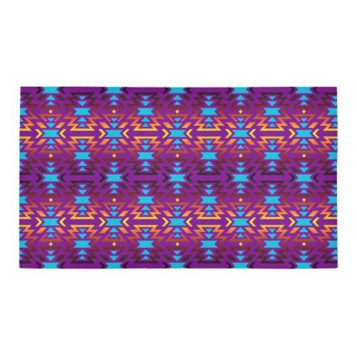 Fire Colors and Sky Moon Shadow Bath Rug 16''x 28'' Bath Rug 16''x 28'' e-joyer