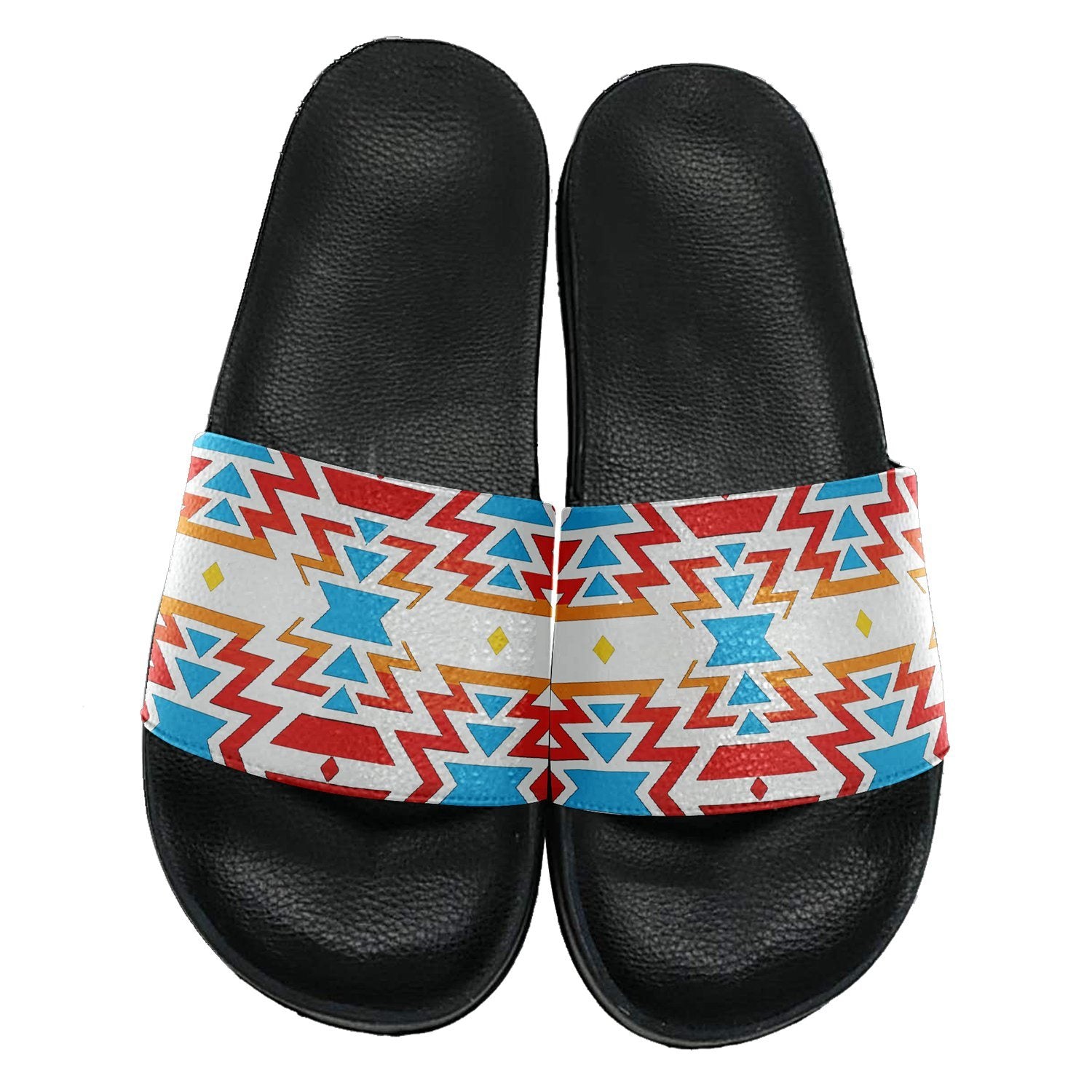 Fire Colors and Sky Slide Sandals 49 Dzine
