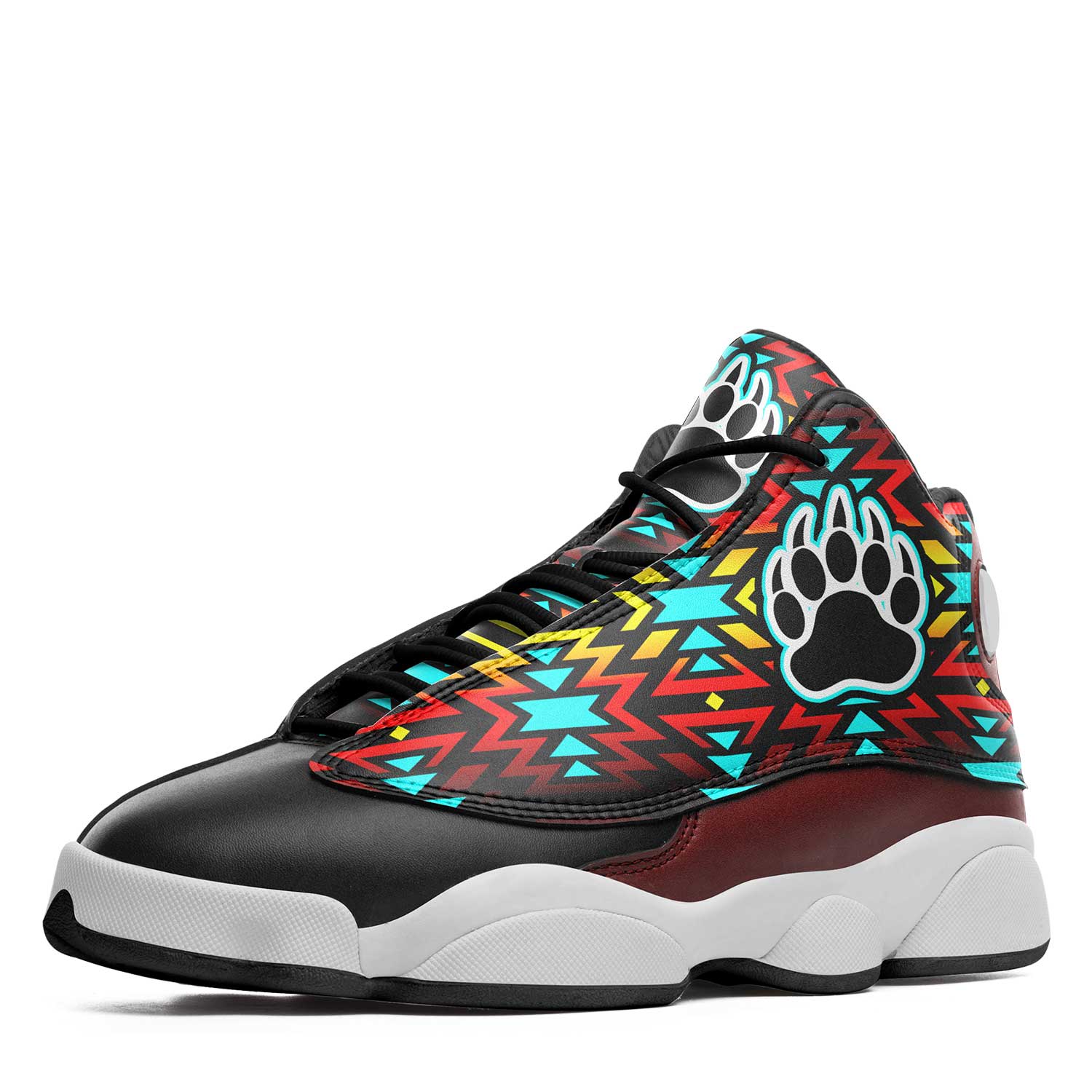 Fire Colors and Turquoise Bearpaw Athletic Shoes Herman