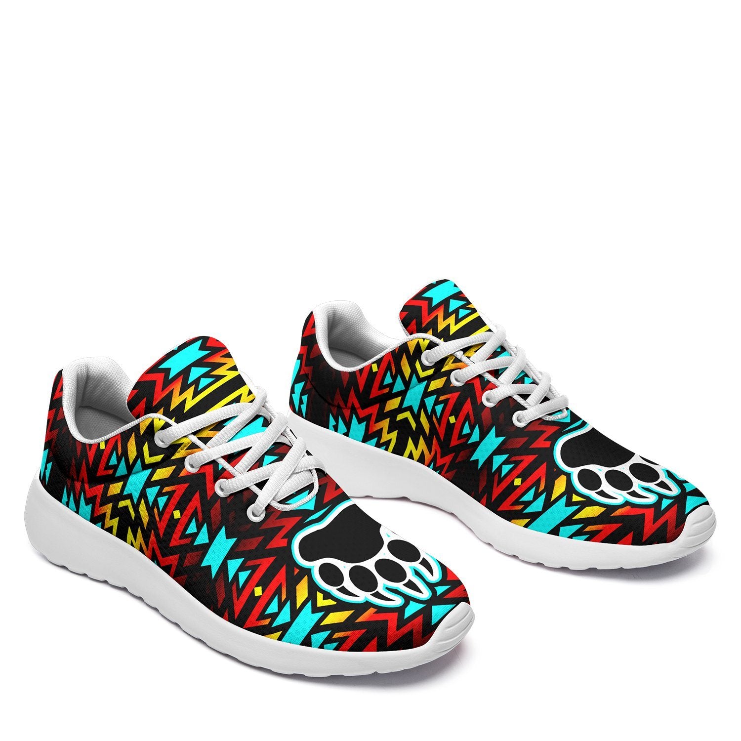 Fire Colors and Turquoise Bearpaw Ikkaayi Sport Sneakers 49 Dzine