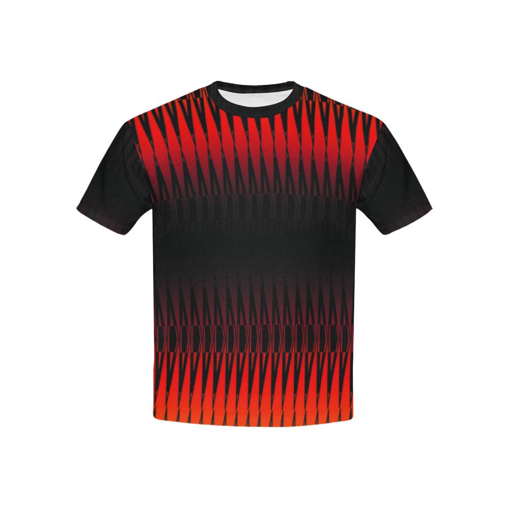 Fire Rattler Horizon All Over Print T-shirt for Kid (USA Size) (Model T40) All Over Print T-shirt for Kid e-joyer