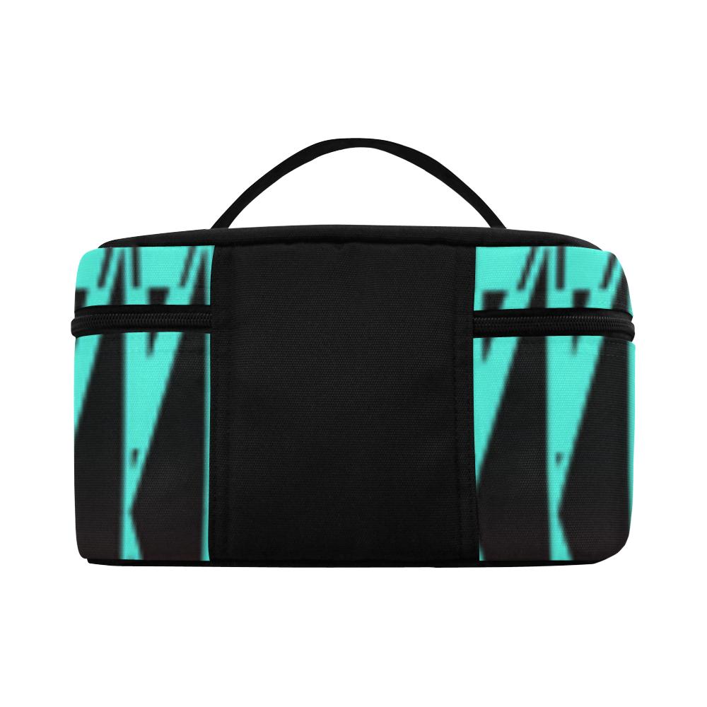 Fire Rattler Sky Cosmetic Bag/Large (Model 1658) Cosmetic Bag e-joyer