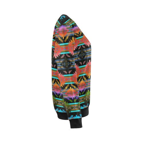 Fire Watch All Over Print Crewneck Sweatshirt for Women (Model H18) Crewneck Sweatshirt for Women (H18) e-joyer