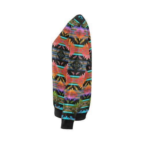 Fire Watch All Over Print Crewneck Sweatshirt for Women (Model H18) Crewneck Sweatshirt for Women (H18) e-joyer