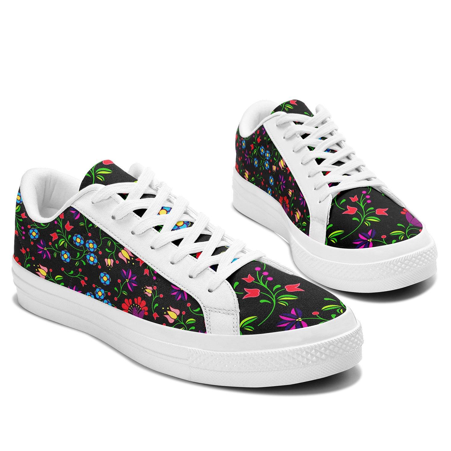 Fleur Indigine Aapisi Low Top Canvas Shoes White Sole aapisi Herman