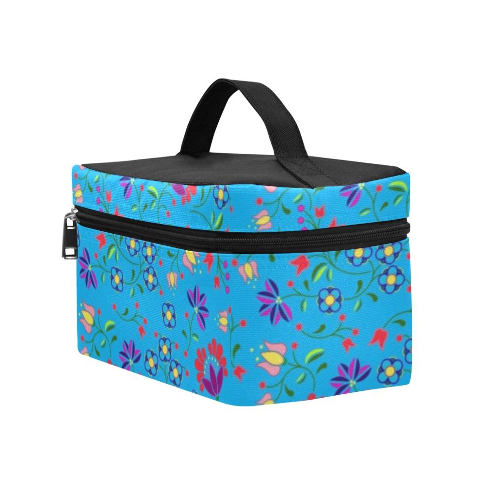 Fleur Indigine Ciel Cosmetic Bag/Large (Model 1658) bag e-joyer