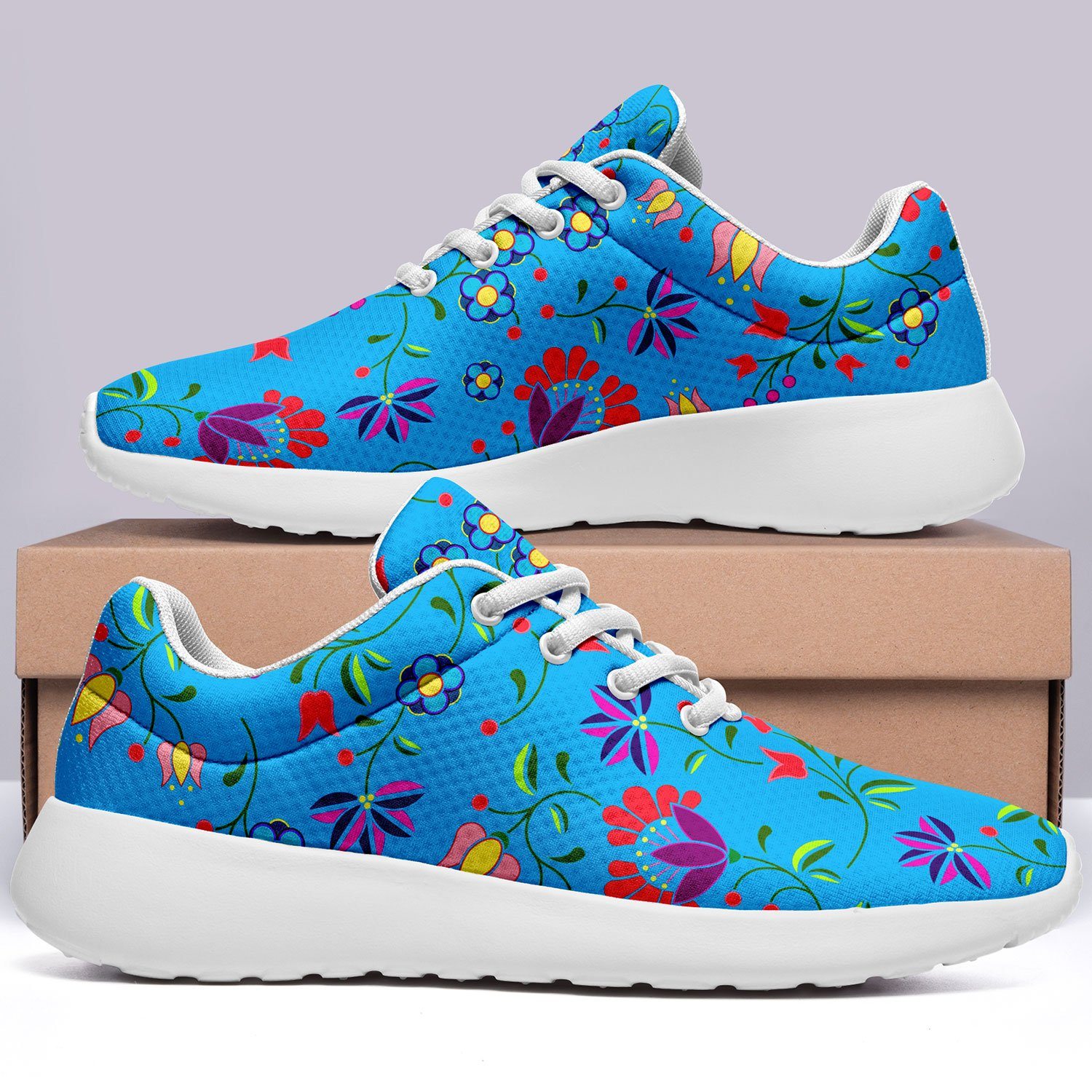 Fleur Indigine Ciel Ikkaayi Sport Sneakers ikkaayi Herman