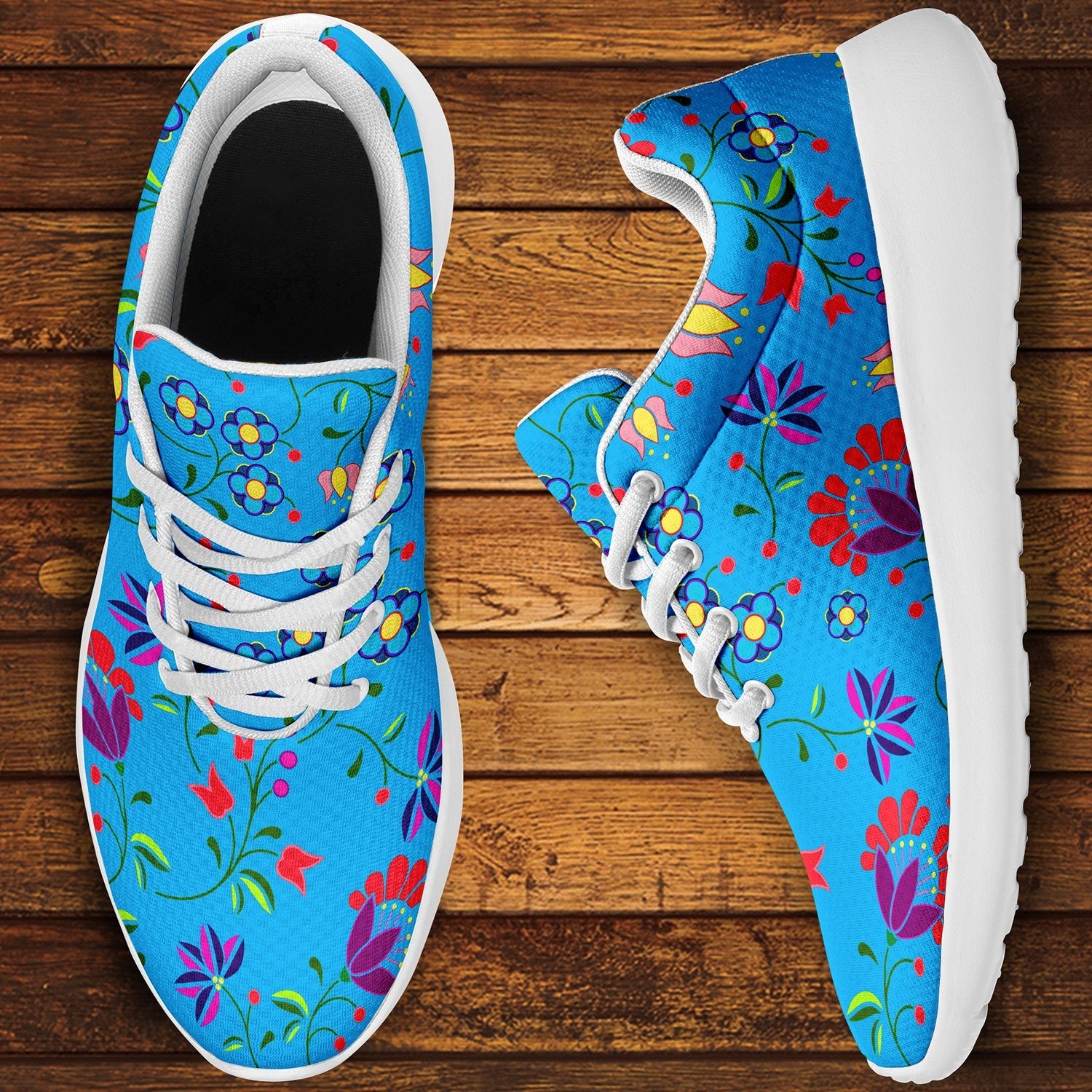 Fleur Indigine Ciel Ikkaayi Sport Sneakers ikkaayi Herman