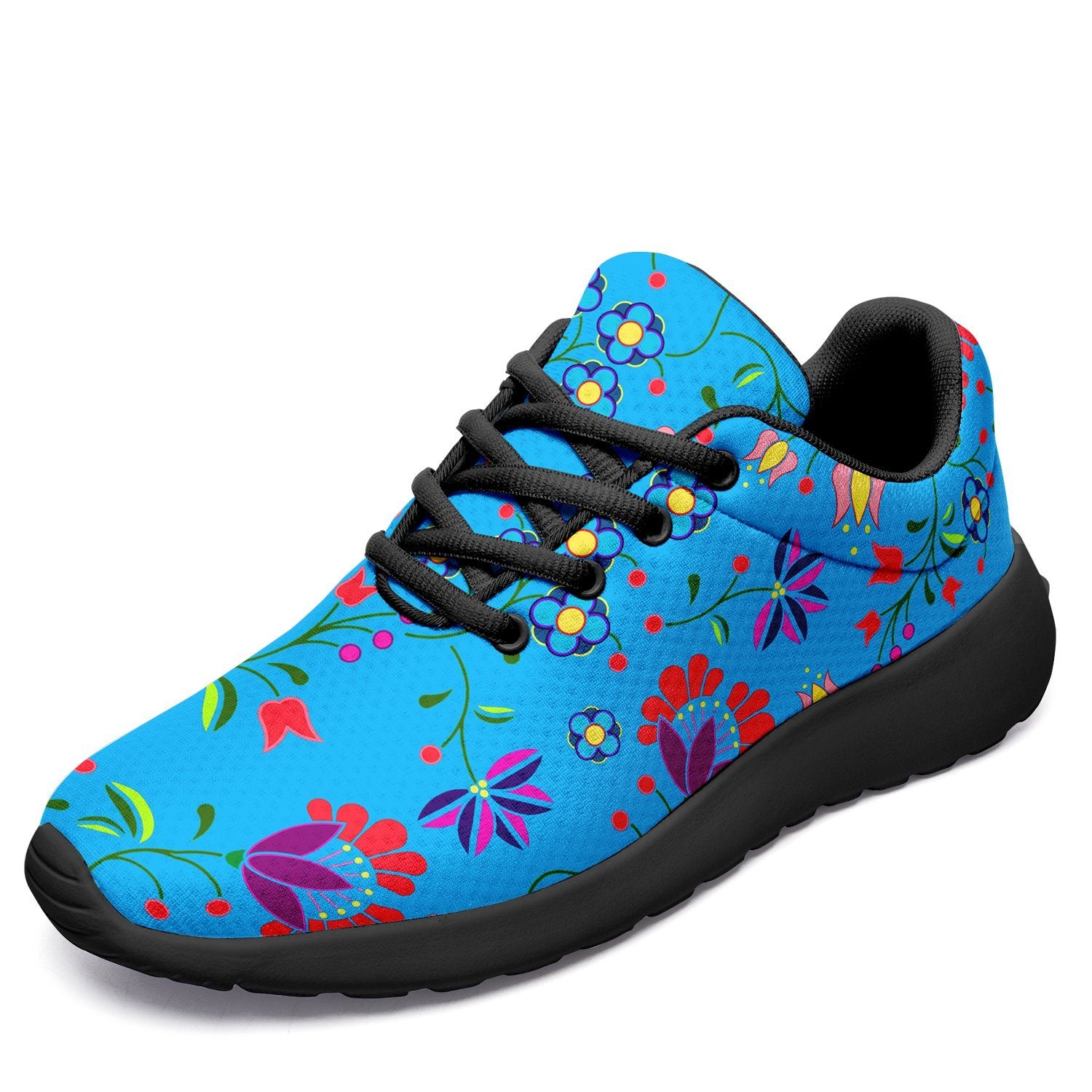 Fleur Indigine Ciel Ikkaayi Sport Sneakers ikkaayi Herman US Women 4.5 / US Youth 3.5 / EUR 35 Black Sole