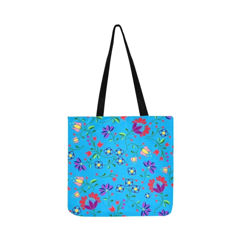 Fleur Indigine Ciel Reusable Shopping Bag Model 1660 (Two sides) Shopping Tote Bag (1660) e-joyer