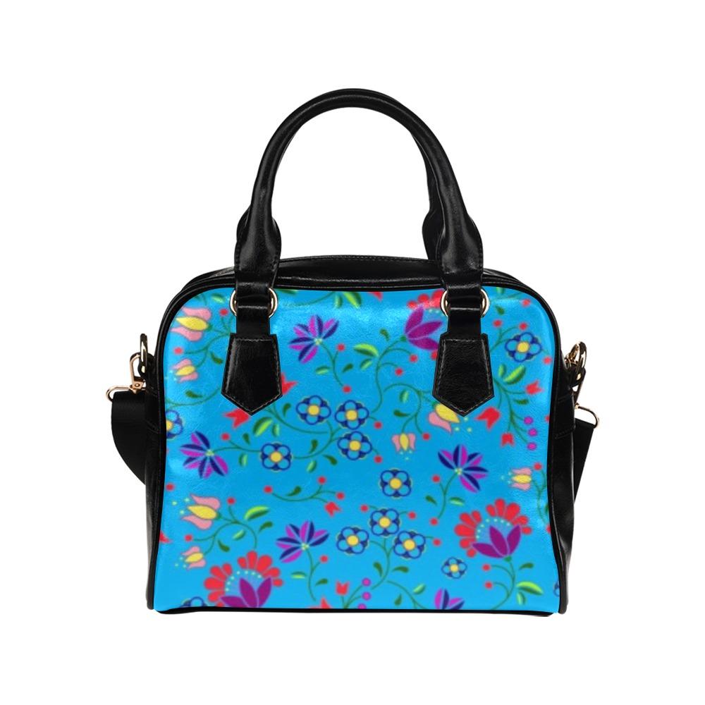 Fleur Indigine Ciel Shoulder Handbag (Model 1634) Shoulder Handbags (1634) e-joyer