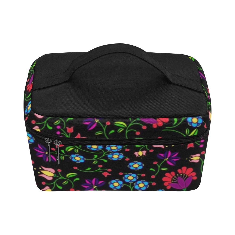 Fleur Indigine Cosmetic Bag/Large (Model 1658) bag e-joyer