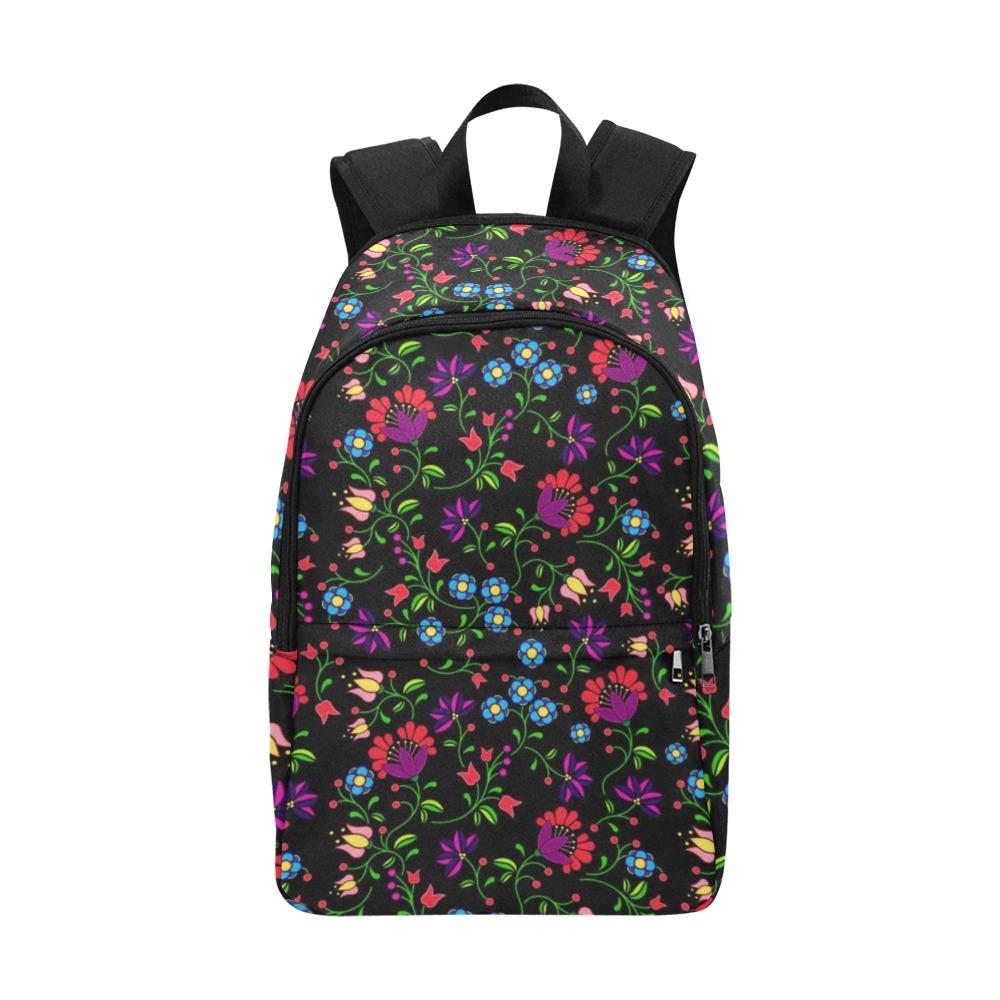 Fleur Indigine Fabric Backpack for Adult (Model 1659) Casual Backpack for Adult (1659) e-joyer