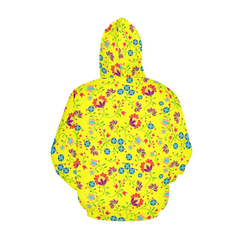 Fleur Indigine Mais All Over Print Hoodie for Women (USA Size) (Model H13) All Over Print Hoodie for Women (H13) e-joyer