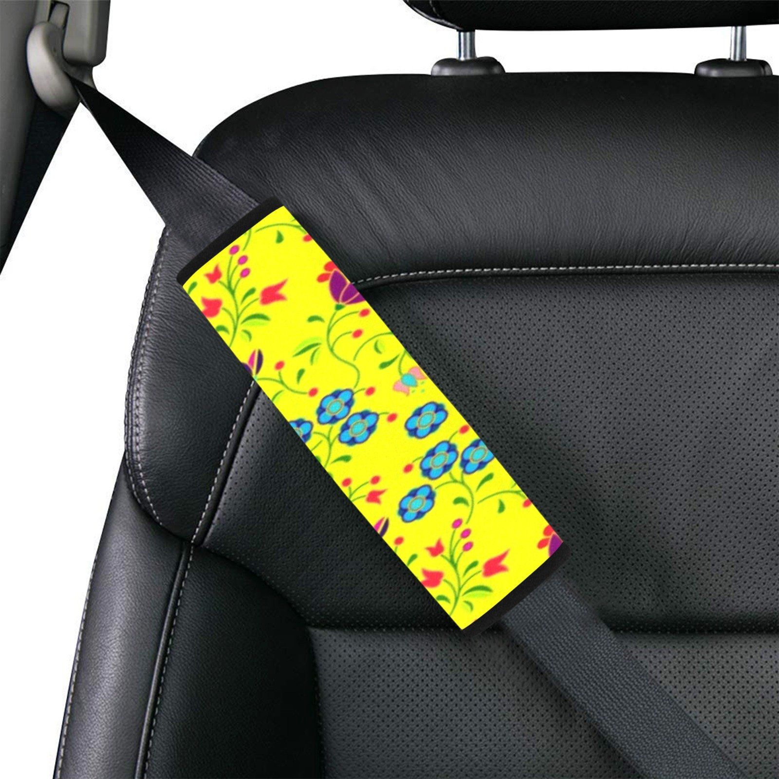 Fleur Indigine Mais Car Seat Belt Cover 7''x12.6'' (Pack of 2) Car Seat Belt Cover 7x12.6 (Pack of 2) e-joyer
