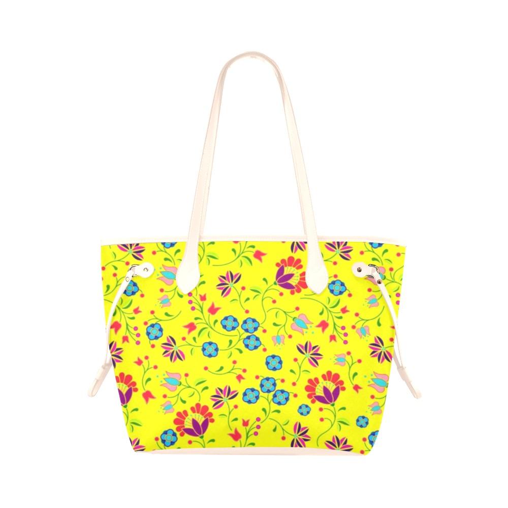 Fleur Indigine Mais Clover Canvas Tote Bag (Model 1661) Clover Canvas Tote Bag (1661) e-joyer