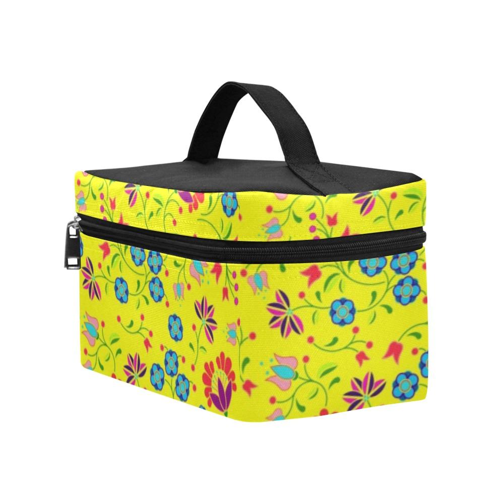 Fleur Indigine Mais Cosmetic Bag/Large (Model 1658) bag e-joyer