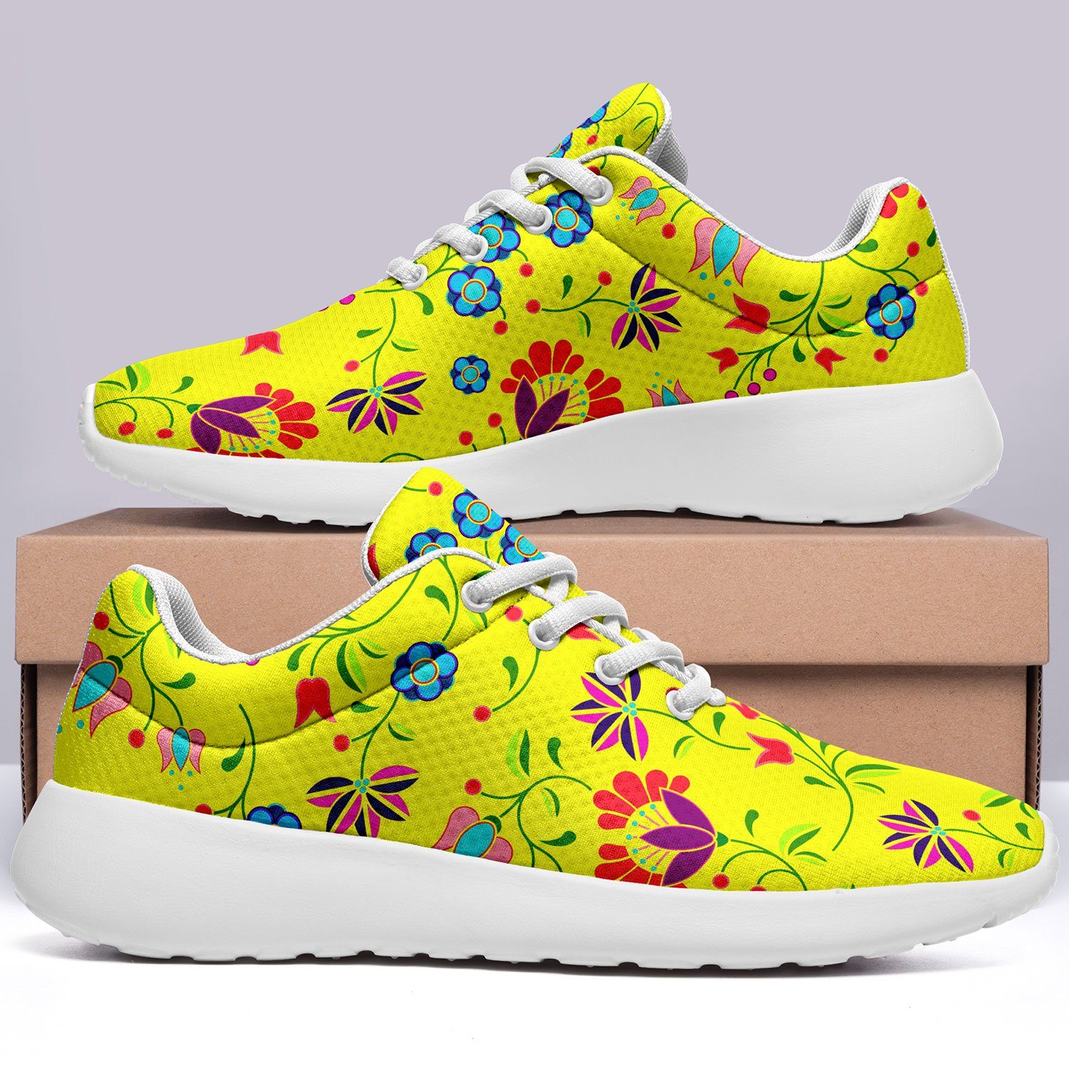 Fleur Indigine Mais Ikkaayi Sport Sneakers ikkaayi Herman