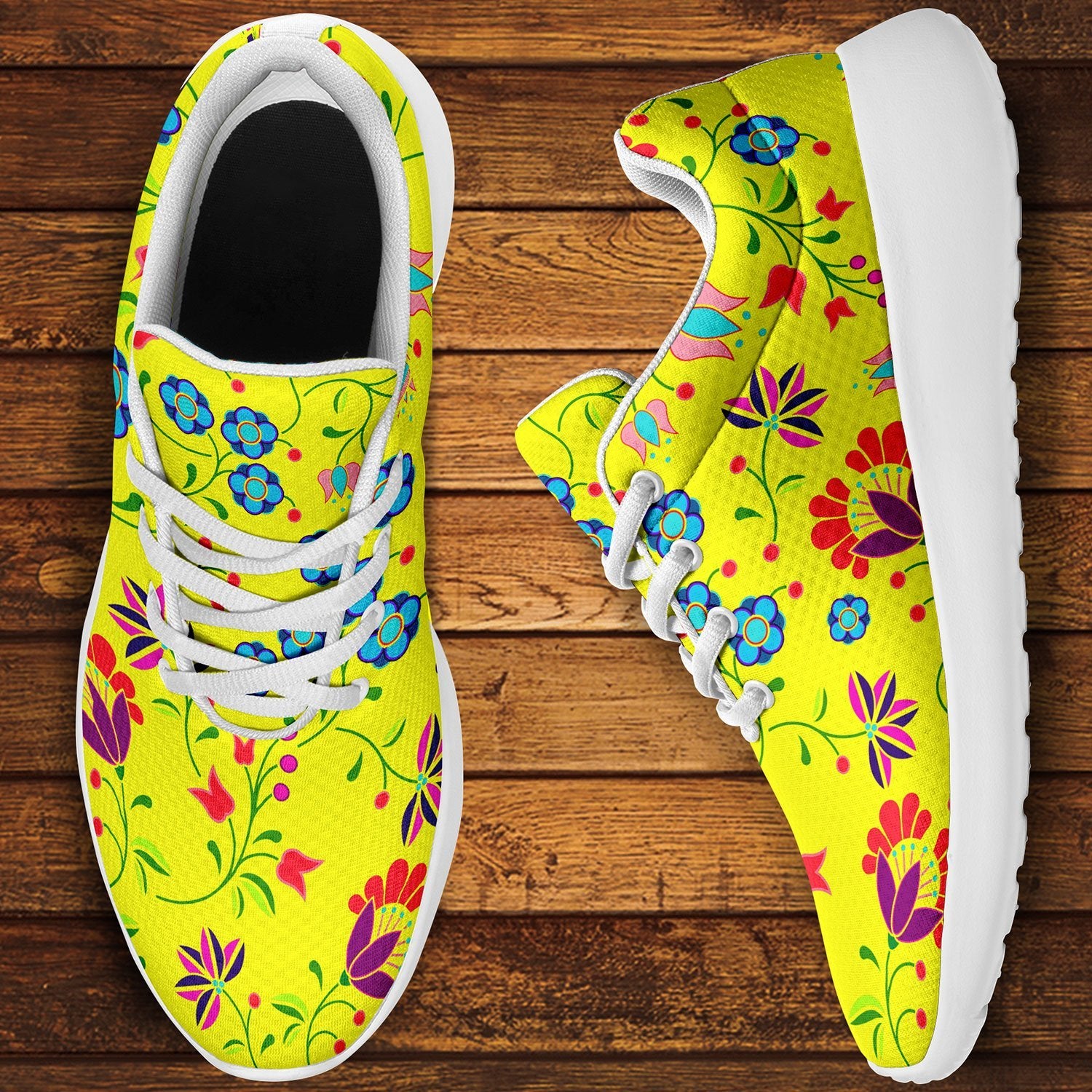 Fleur Indigine Mais Ikkaayi Sport Sneakers ikkaayi Herman